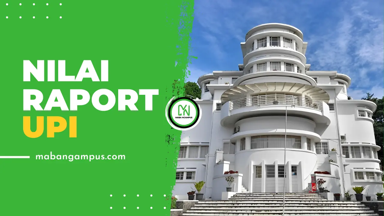 Nilai RAPORT Lolos SNBP UPI