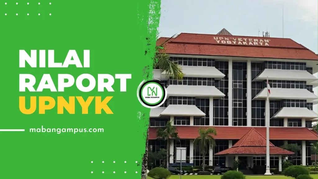 Nilai RAPORT Lolos SNBP UPNYK