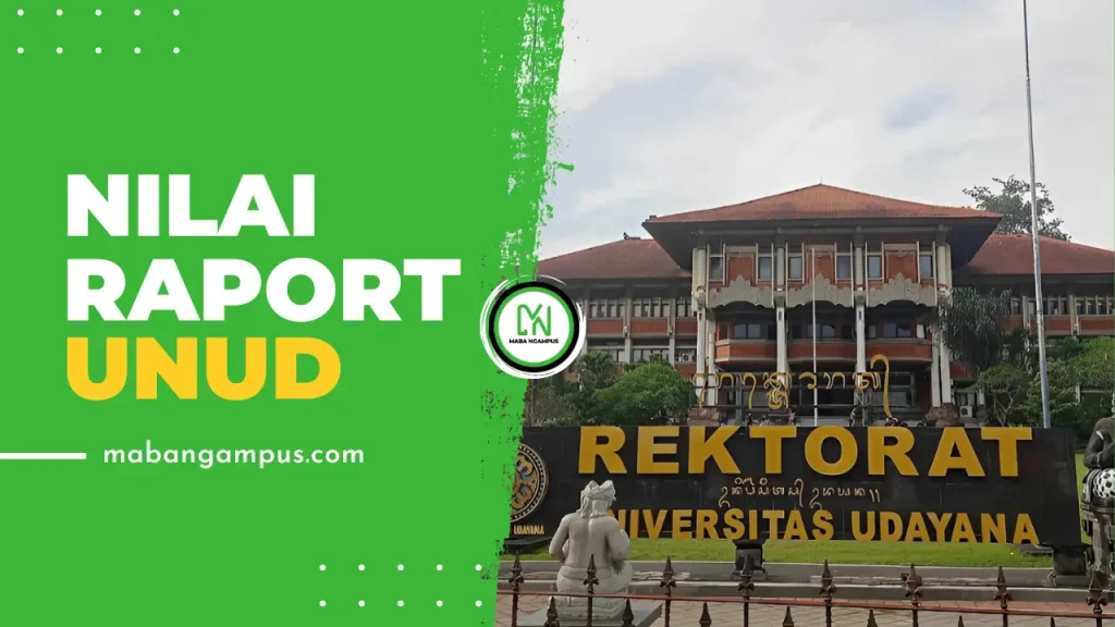 Nilai RAPORT Lolos SNBP UNUD