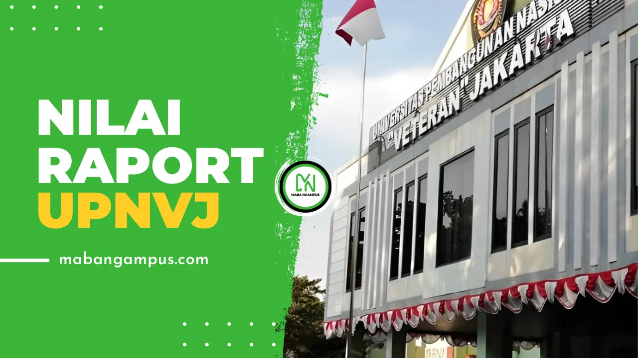Nilai RAPORT Lolos SNBP UPNVJ