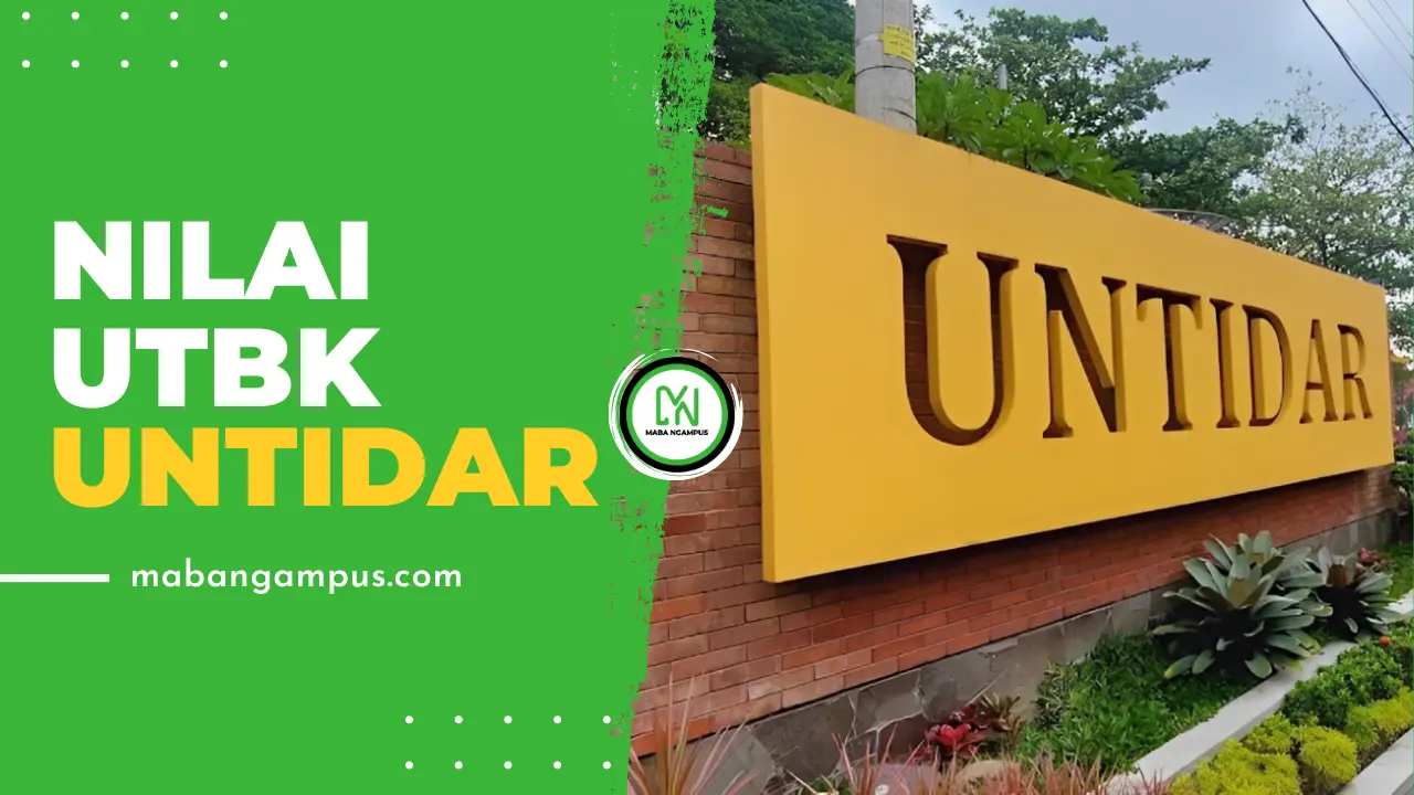 Nilai UTBK Lolos SNBT UNTIDAR